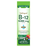 Natures Verdad Sublingual B12 10,000mcg Líquido Fabor de bayas naturales 2 oz