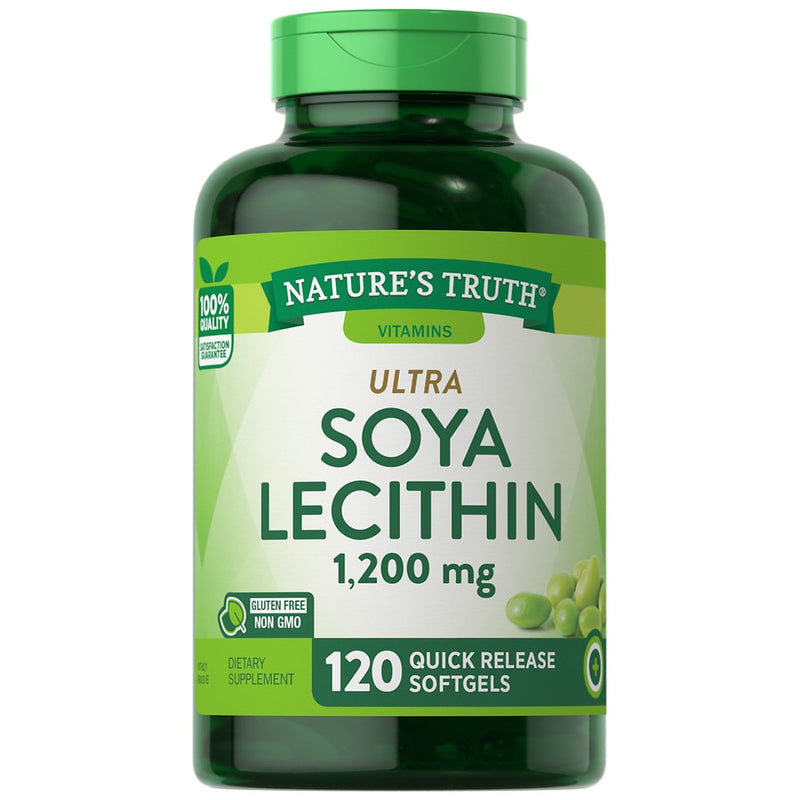 Nature's Truth Ultra Soya Lecithin 1.200 mg 120 Softgels