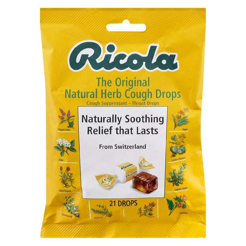 Ricola Cough Drops Original 21 Drops