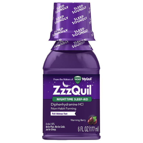 ZzzQuil Nighttime Sleep-Aid Liquid 6.0 oz