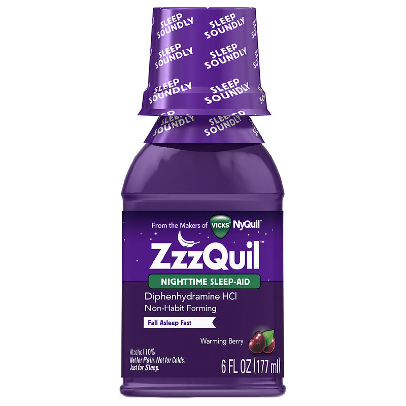 Zzzquil Líquido de ayuda de sueño nocturno 6.0 oz