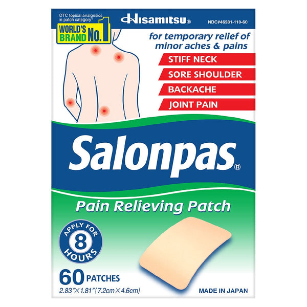 Salonpas Pain Relief Patch 60 Patches
