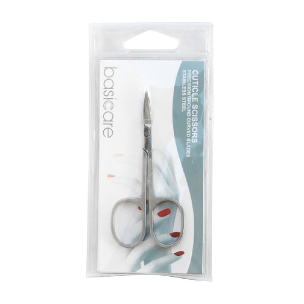 Basicare Curved Blade Cuticle Scissor 3" 1022