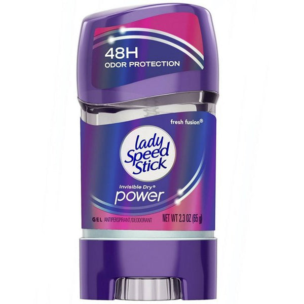 Lady Speed Stick 48HR Antiperspirant Deodorant Gel Fresh Fusion 2.30 oz