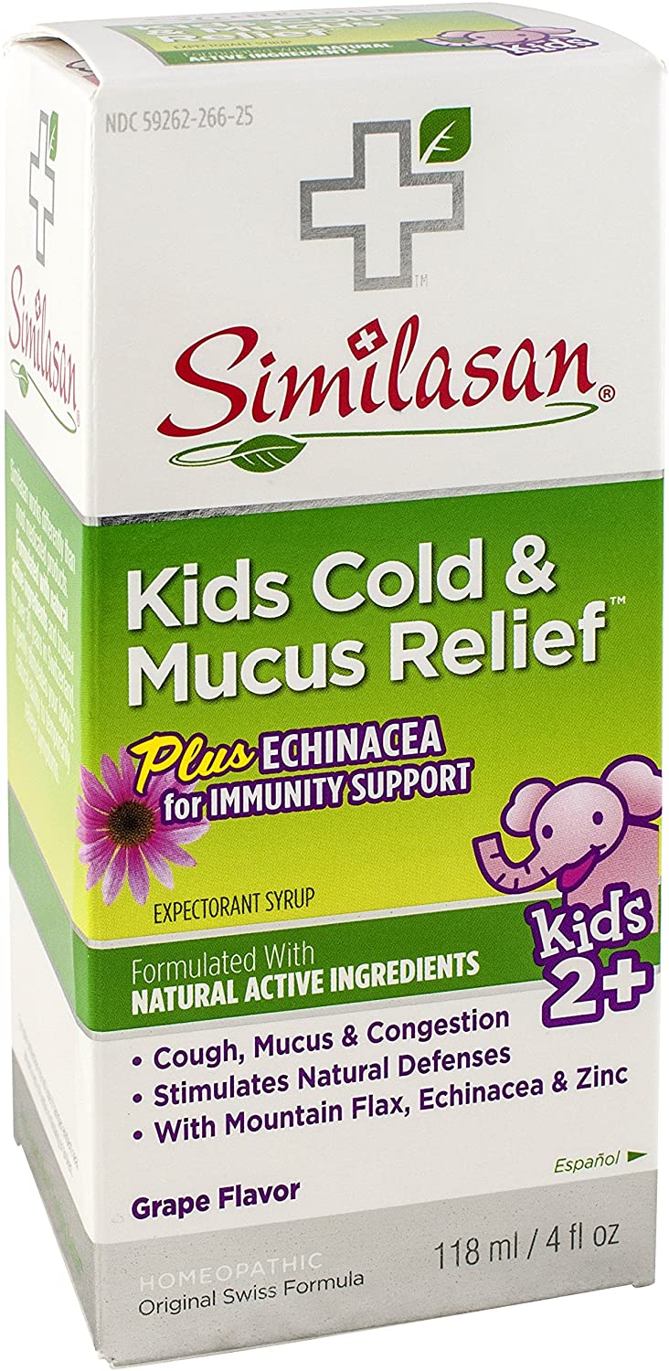 Similasan Cough Relief Syrup For Kids 4Oz