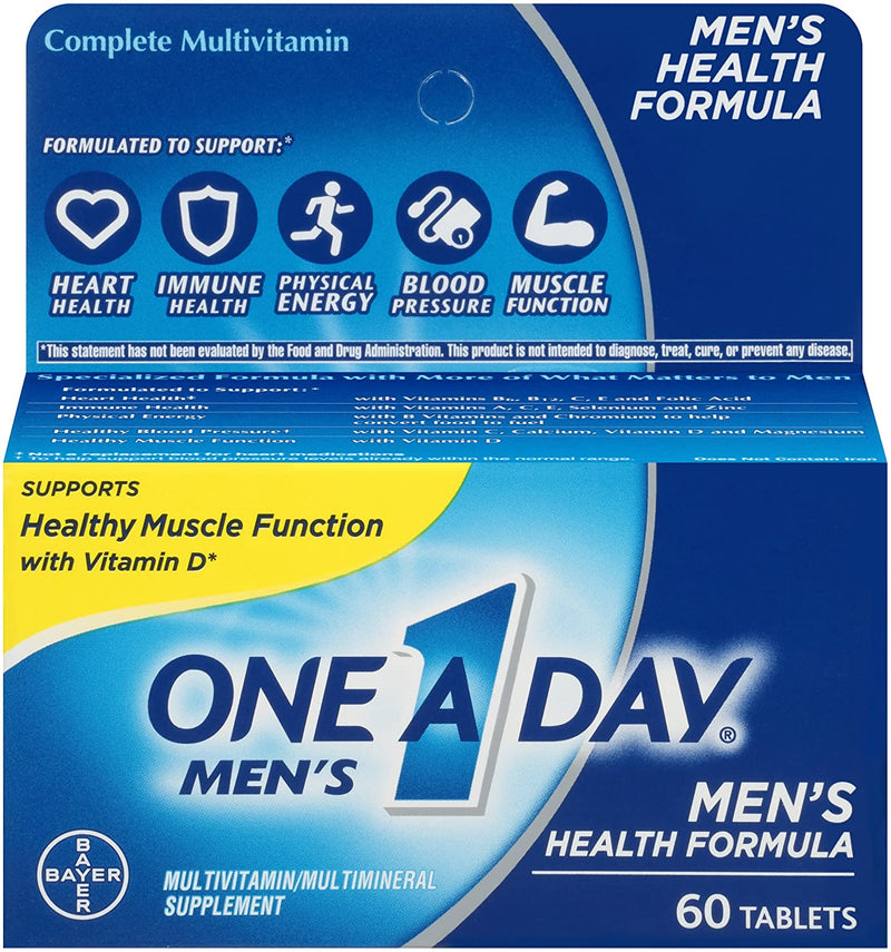 One A Day Men's Health Formula Multivitamin 60 Tablets