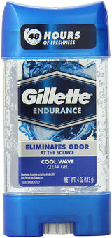 Gillette Resistencia Clear Gel Cool Wave Desodorant 4oz