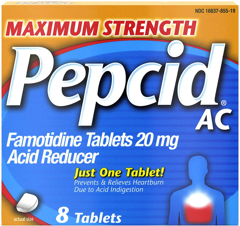 Pepcid CA Máxima resistencia 20 mg