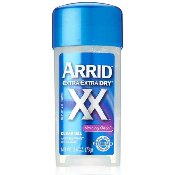 ARRID Extra Dry Anti-Perspirant Deodorant Clear Gel, Morning Clean 2.60 oz