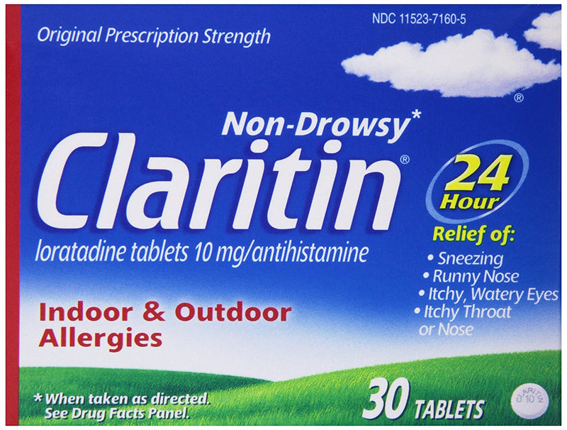 Claritin las 24 horas alergia 30 tabletas