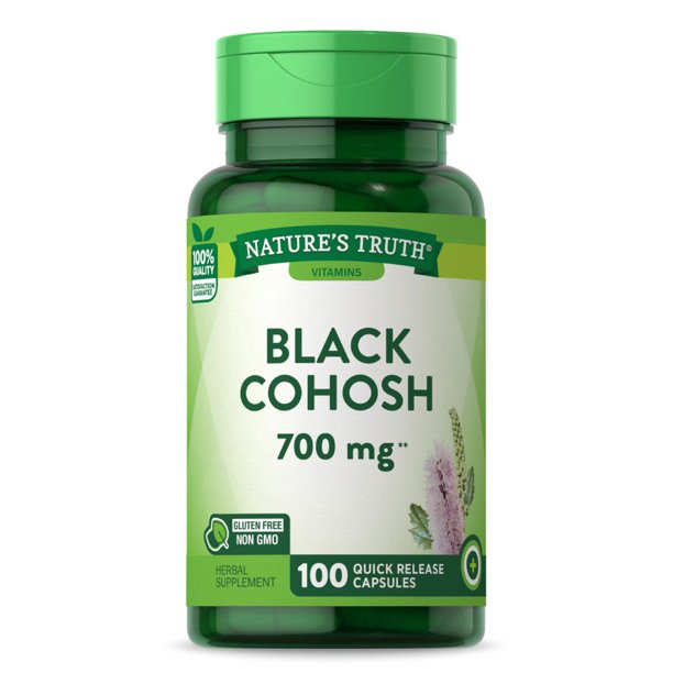 Nature's Truth Black Cohosh 700mg 100 Cápsulas