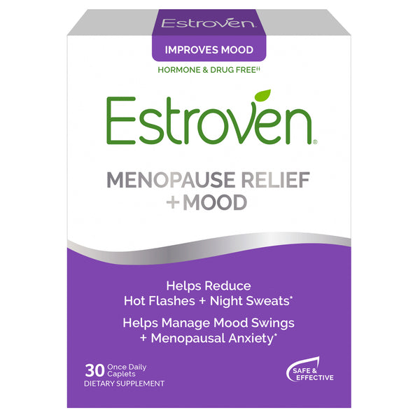 Estroven Menopausia Alivio + estado de ánimo 30 Caplets