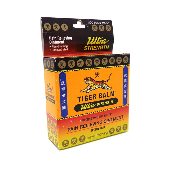 Tiger Balm Pain Relieving Ointment Ultra Strength 1.7 oz