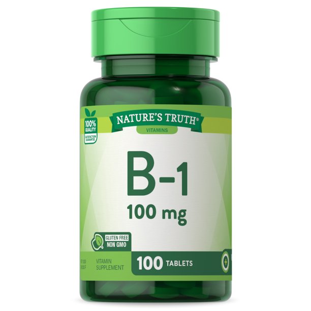 Natures Truth Vitamina B-1 100mg 100 tabletas