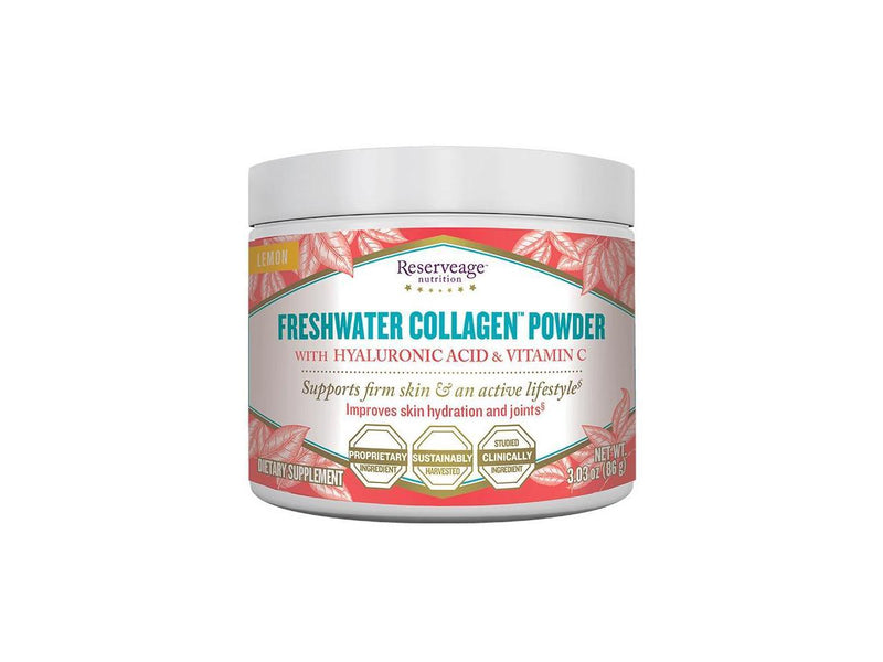 Reserveage Freshwater Collagen Powder Lemon 3.3 oz