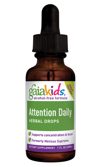 Gaia Herbs GaiaKids Attention Daily Herbal Drops