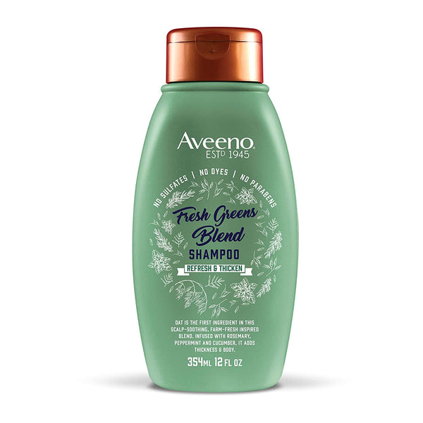 Aveeno Scalp Soothing Fresh Greens Blend Shampoo, 12 oz