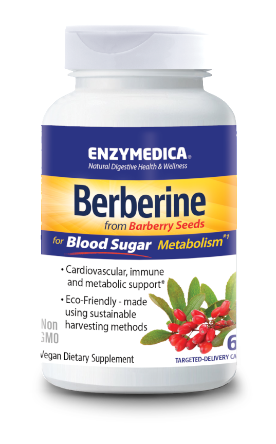Enzymedica Berberine 60 Capsules