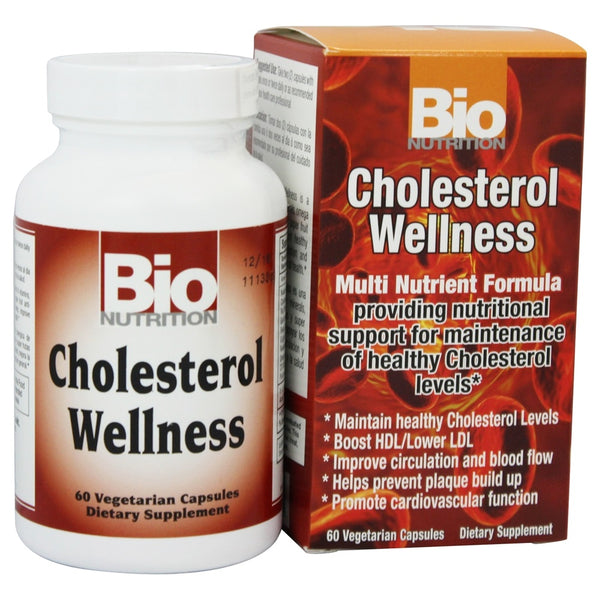 Bio Nutrition Cholesterol Wellness Vegetable Capsules