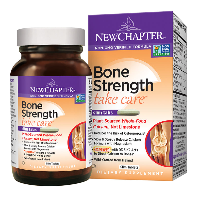 New Chapter Bone Strength Take Care Calcium Supplement 30 Tablets
