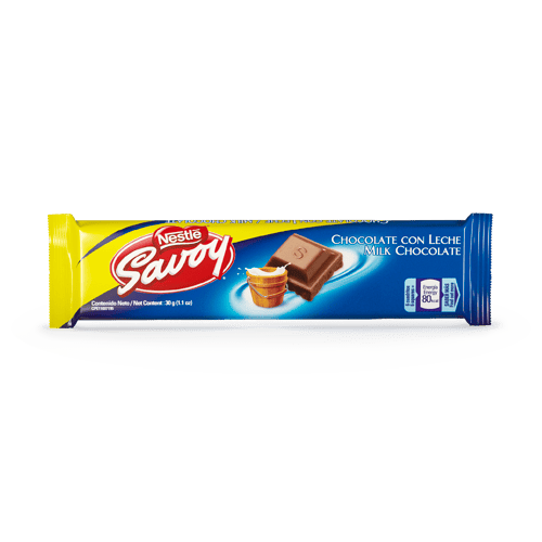 Savoy Chocolate Con Leche 30Gr.