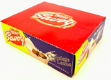 Chocolate con leche Savoy. Box of 12-1.1 oz Bars