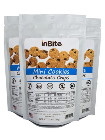 Inbite Mini Cookies Chocolate Chips