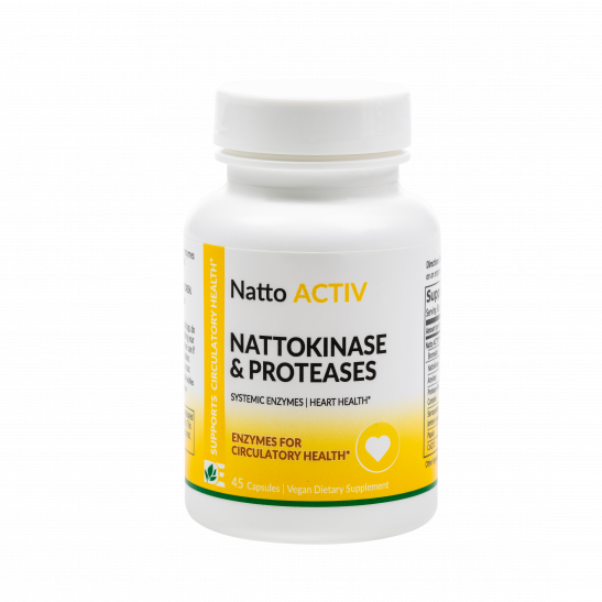 Dynamic Enzymes Natto Activ Nattokinase & Proteases 45 Capsules