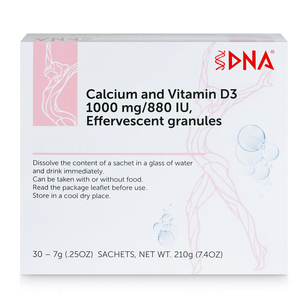 Dna Calcium & Vitamin D3 Effervescent Granules