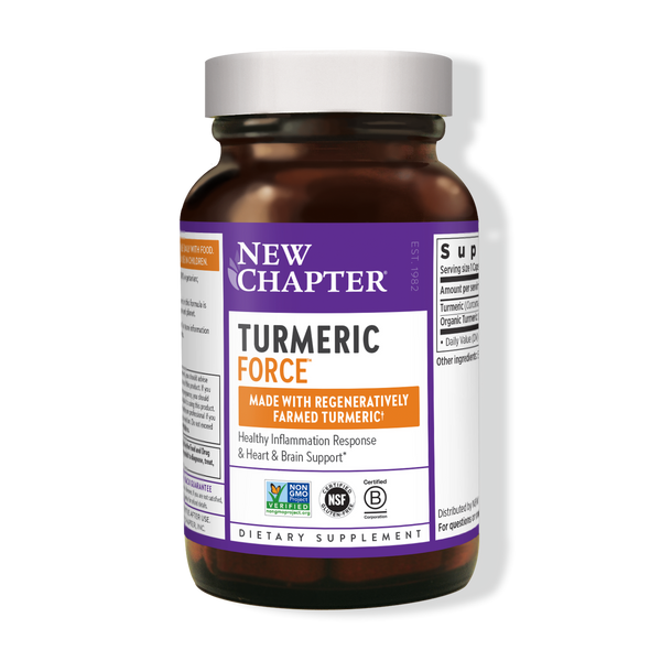 New Chapter Turmeric Force 60 Vegetable Capsules