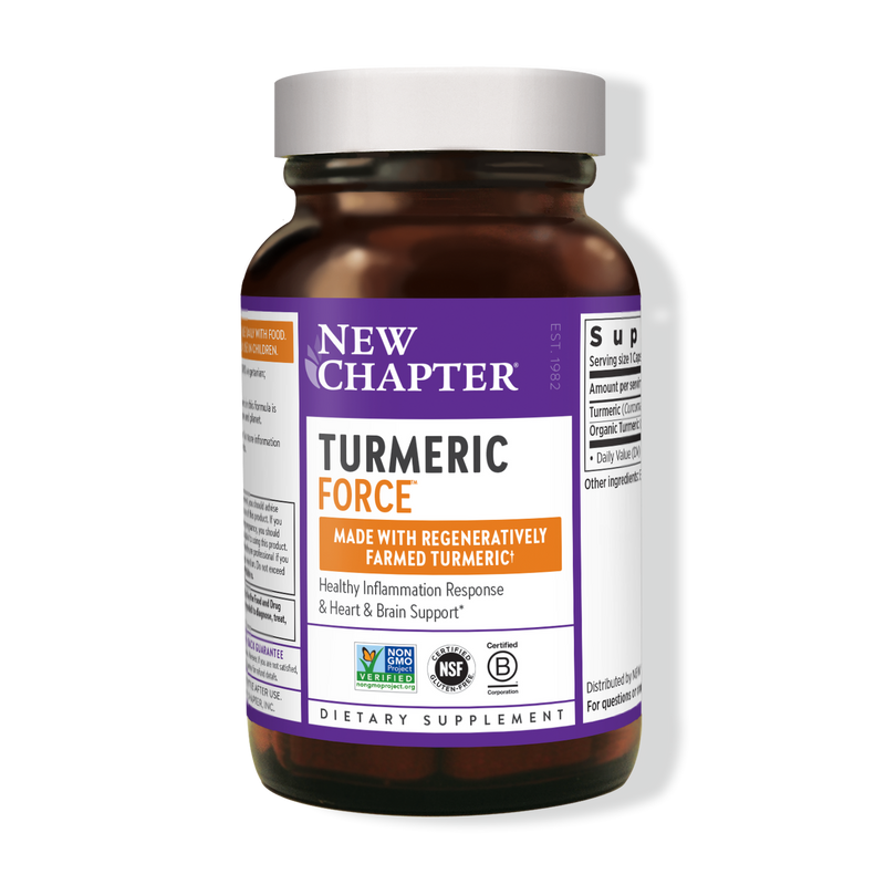 New Chapter Turmeric Force 60 Vegetable Capsules