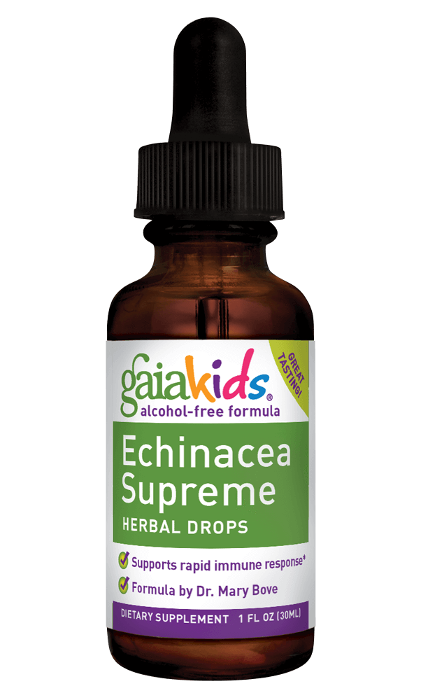 Gaia Herbs GaiaKids Echinacea Supreme Herbal Drops 1 Fl Oz