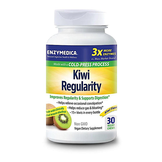 Enzymedica Kiwi Regularity 30 Chewables