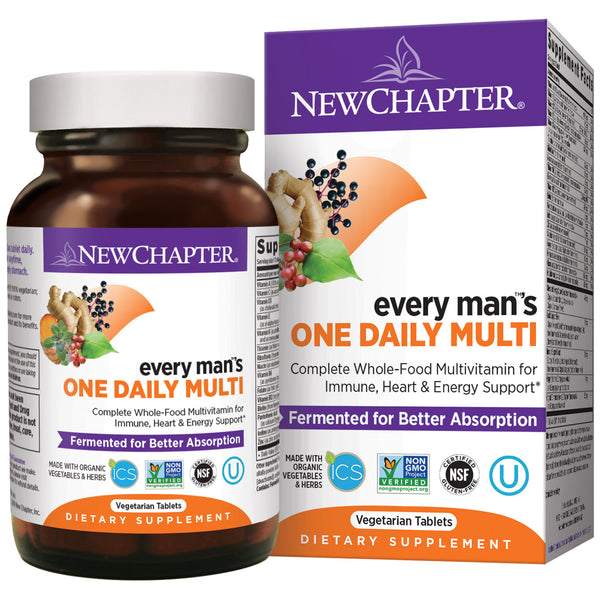New Chapter Every Man's One Daily Men's Multivitamin 24 Tablets