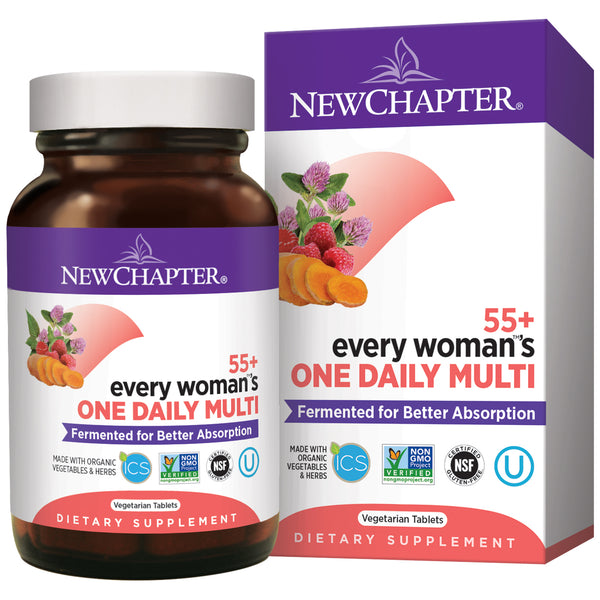 New Chapter Every Woman's One Daily 55+ Multivitamin for Women 24 Tablets