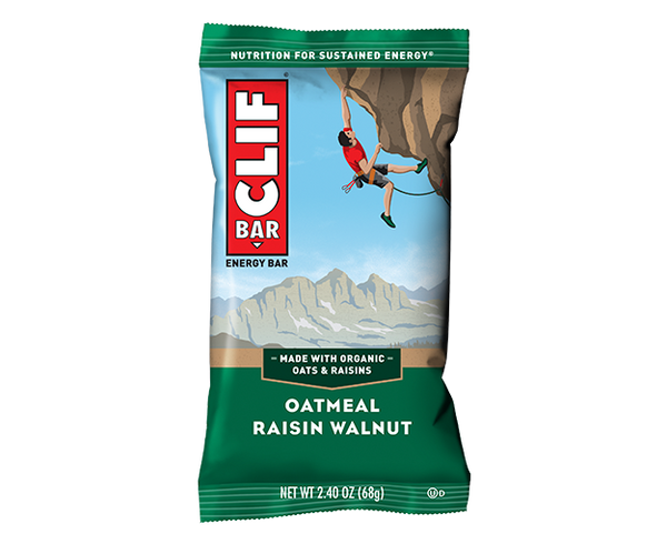 CLIF Bar Oatmeal Raisin Walnut Energy Bars 2.4 oz.