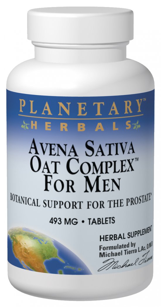 Herbales planetarias Avena Sativa Complejo de avena para hombres