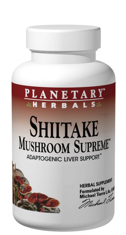 Planetary Herbals Shiitake Mushroom 430 mg Tablets