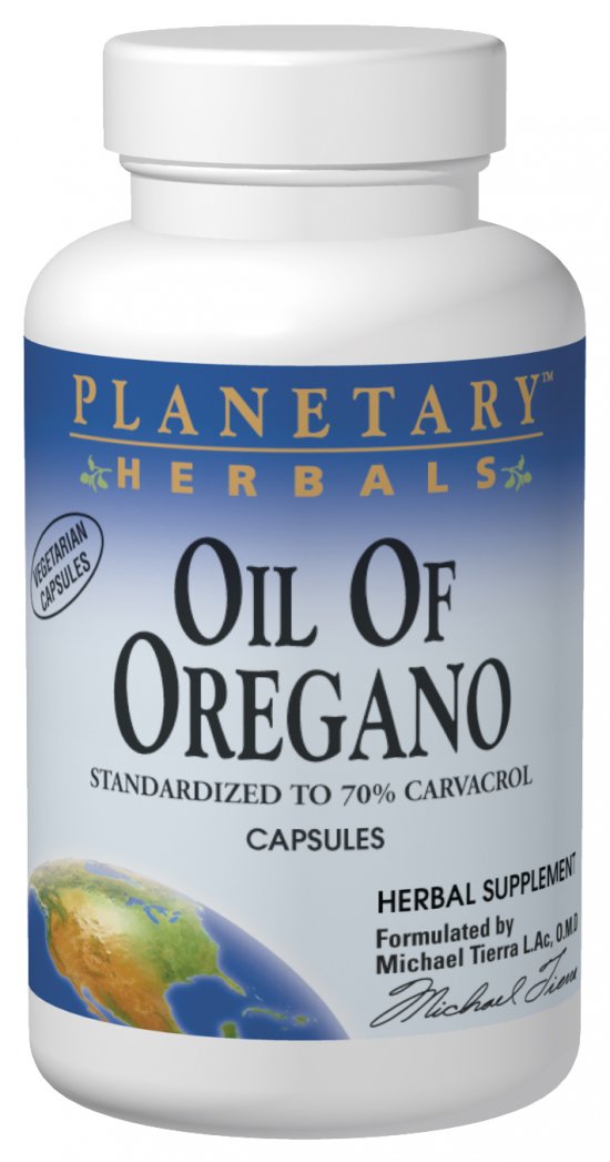 Planetary Herbals Oil Of Oregano 45mg Capsules