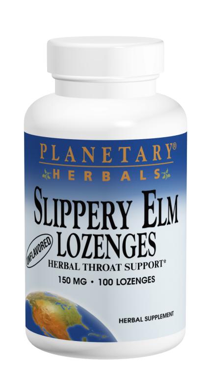 Planetary Herbals Slippery Elm Lozenges 150 mg