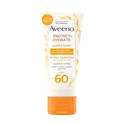 Aveeno Protect + Hydrate Lotion Sunscreen SPF 60