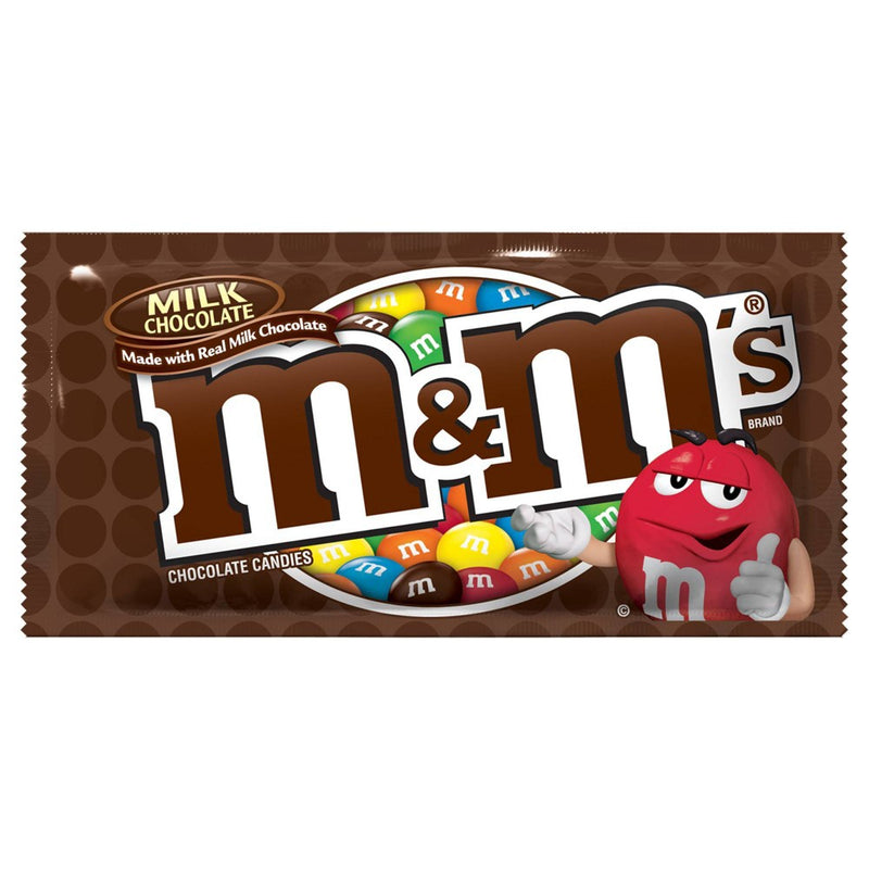 M&M'S, Milk Chocolate Candies, 1.69 oz