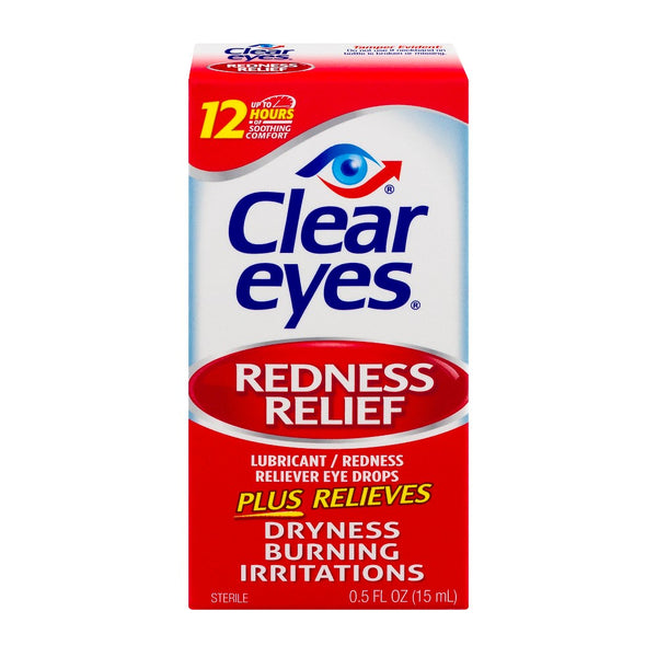 Clear Eyes Redness Relief Drops 0.50 oz
