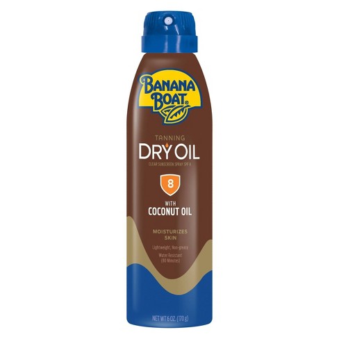 Banana Boat UltraMist Tanning Dry Oil Continuous Spray SPF 8