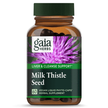 Gaia Herbs Milk Thistle Seed 60 Vegan Capsules