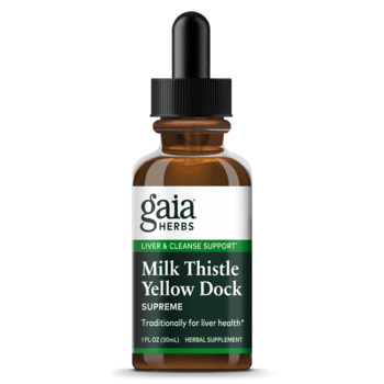 Gaia Herbs Milk Thistle/ Yellow Dock Supreme 1 Fl Oz