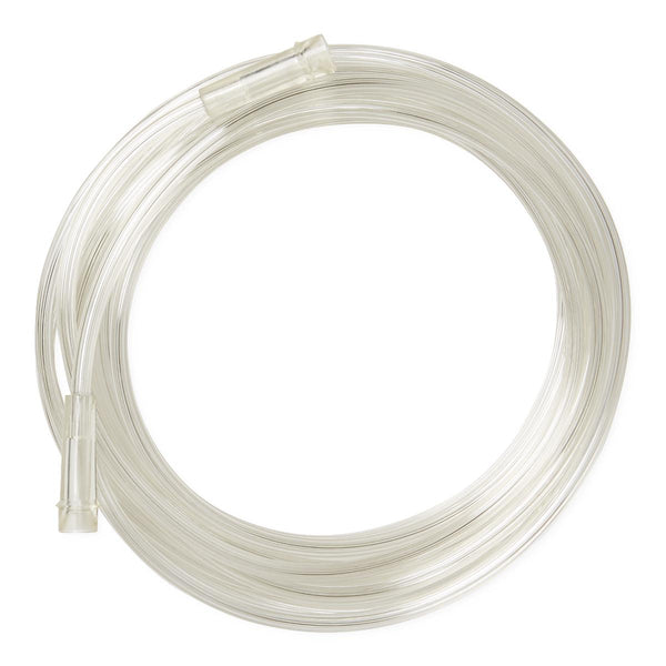 Medline Clear Oxygen Tubing with Standard Connector