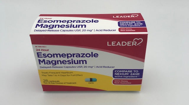 Leader Esomeprazole Magnesium Capsules