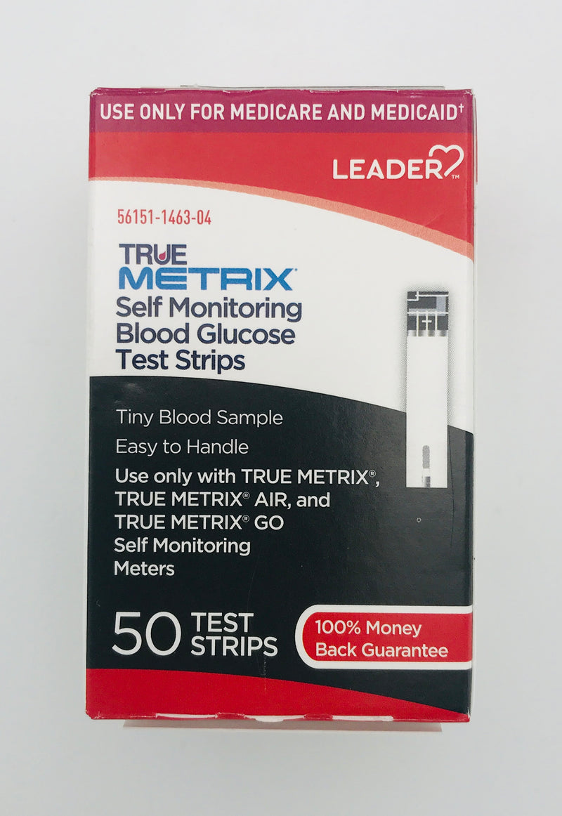 Leader True Metrix Test Strips