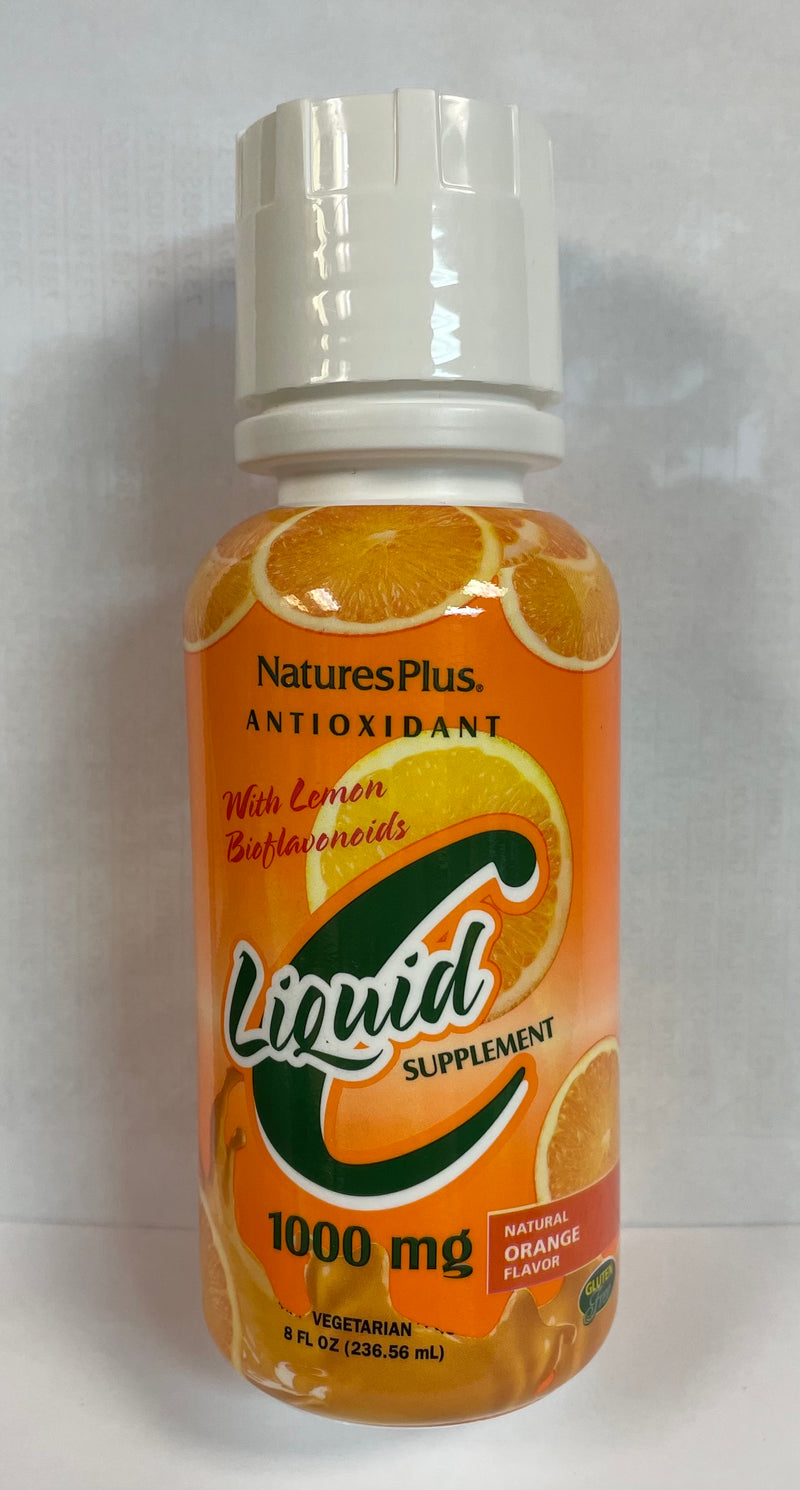 Nature's Plus Liquid Vitamin C 1000 mg. 8 OZ